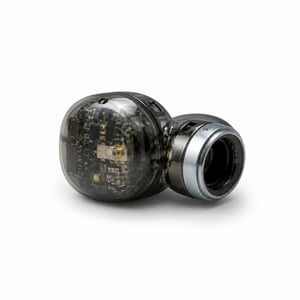 JBL Soundgear Clips nyitott fülhallgató csere egység, Ghost Black színben, vezeték nélküli, donor termékből mentett alkatrész