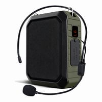 SHIDU Bluetooth Hangosító 18W Vezetékes Mikrofonos Fejhallgatóval Hordozható Vízálló PA Rendszer Tanároknak Túravezetőknek Újratölthető 1
