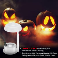 FITNATE Ultrahangos Párásító Készülék - Ködgenerátor Akváriumhoz, Kerti Tóhoz, Halloween Dekorációhoz, 24V, EU Csatlakozó, 400ml/h Teljesítm 4
