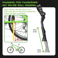Ventvinal univerzális, állítható kerékpártámasz 26-29" MTB, városi és versenykerékpárokhoz, 35 kg teherbírás 2