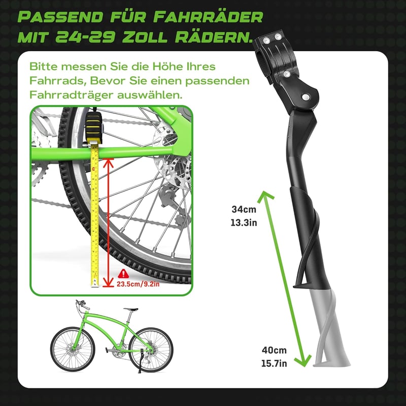 Ventvinal univerzális, állítható kerékpártámasz 26-29" MTB, városi és versenykerékpárokhoz, 35 kg teherbírás