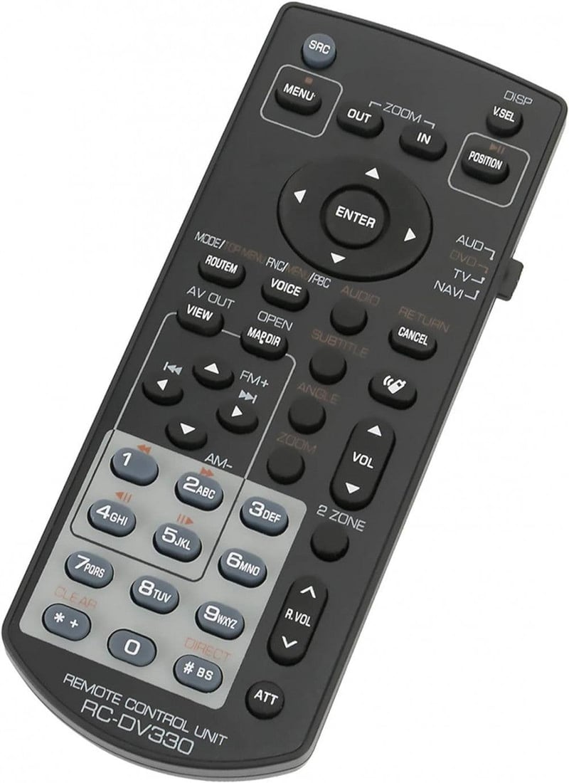 Kenwood DVD Lejátszó Távirányító - Univerzális KNA-RCDV330 Helyettesítő