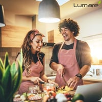 Lumare 5W E14 LED izzó, meleg fehér, csepp alakú, 270° fényszórás 2
