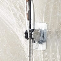 SIMGOTT Állítható Zuhanyfej Tartó - Fúrás Nélküli Öntapadós Fali Rögzítés, Krómozott ABS, 18 kg Teherbírás, Rozsdamentes 4