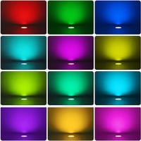 Tuya Smart 10db RGB+Meleg LED Süllyesztett Kültéri Lámpa Szett, IP67 Vízálló 7