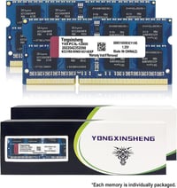Yongxinsheng DDR3 16GB (2x8GB) Laptop RAM 1600MHz SODIMM Memória Kék 6