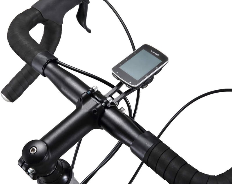 Bryton Rider GPS kompatibilis állítható kerékpár tartó, fekete