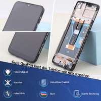 RongZy LCD Kijelző Realme C20/C11/C21 2021 RMX3231 Telefonokhoz - Érintőképernyős Digitalizáló Csereképernyő Kerettel, Szerszámokkal (Fekete 5