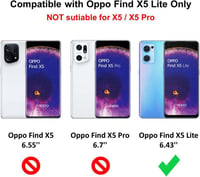 Oppo Find X5 Lite 5G bőr pénztárcatartó tok 3 kártyahellyel 2