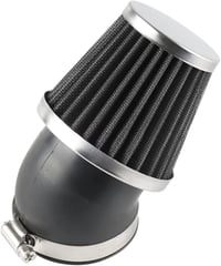 Univerzális 45°-os Motorkerékpár Légszűrő, 34-36mm, Fekete - Evermotor 1