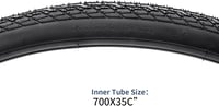YunSCM 700C defektmentes kerékpárgumi szett 28x1.40, 2 db belső gumival, versenykerékpárhoz 7