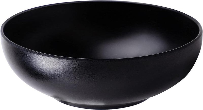 Fekete Rizstál 17,5 cm - Elegáns Japán Stílusú Tálka