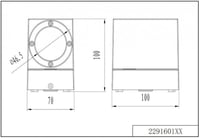Trio Tiber LED fali lámpa, 3W, meleg fehér, 210 lumen 4