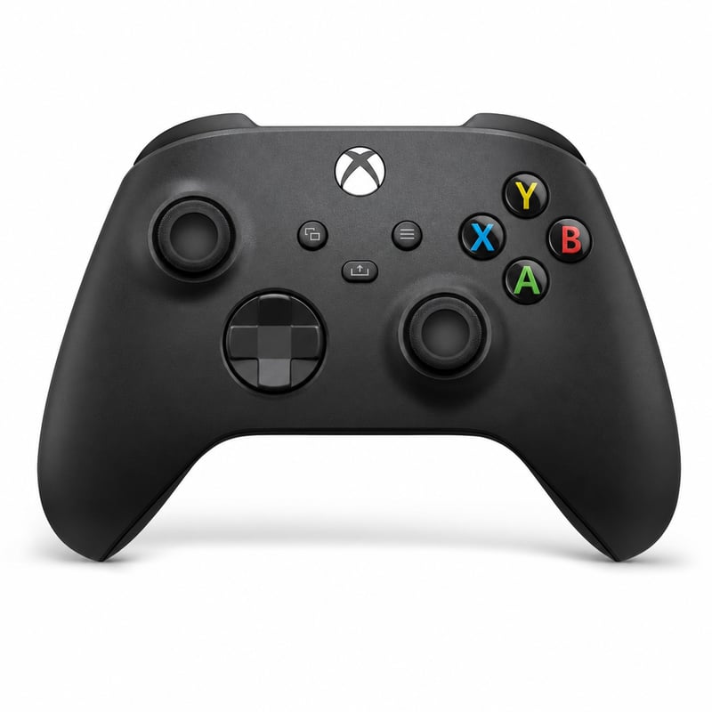 Xbox Wireless Controller vezeték nélküli gamepad — hibás, részben működik: gyengén érzékelő jobb felső gomb (állapot: lásd a 2. képet)