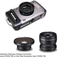 JJC Olympus TG-sorozatú filteradapter 40,5mm UV szűrővel és lencsevédővel 3