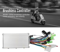 Elektromos Roller Vezérlő 36V/48V 350W - Kefenélküli Alumínium Kerékpár Kiegészítő 3