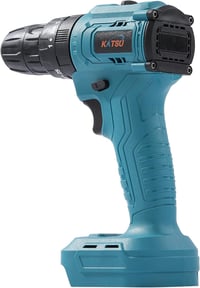 KATSU FIT-BAT 21V Akkus Ütvefúró-csavarozó, Kefe Nélküli Motor, LED Lámpa (Csak Géptest) 7