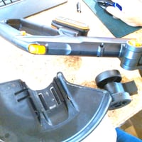 Akumulátorová strunová kosačka WORX WG163E 20V Li-Ion, záber 30 cm — Balenie obsahuje jeden akumulátor, menšia kapacita (stav: pozri 2. obrázok) 3
