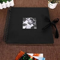 Vienrose 30x30cm DIY Spirálos Fotóalbum - 80 Fekete Lap, 400 Fotó, Ajándék Babáknak, Születésnapra 7