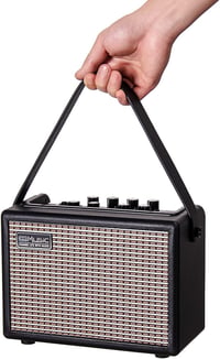 Coolmusic 15G Hordozható Bluetooth Gitárerősítő - 15W, Kétcsatornás, Elektromos és Akusztikus Gitárhoz, Torzítás és Reverb Effektekkel, Újra 1