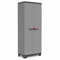 Plastová skriňa Keter Stilo s 3 policami, tmavosivá, 68x39x173 cm – bez prasklín v konštrukcii (stav: pozri 2. obrázok) 1