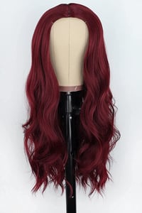 PORSMEER Női Hosszú Hullámos Paróka - Bordó Színű Műhaj 66 cm - Állítható Méretű Cosplay Jelmez Kiegészítő Parókasapkával

AI: PORSMEER Női  7