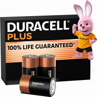 Duracell Plus D (LR20) alkáli elem 1,5V, 3 db (eredeti készletből, 1 db hiányzik) 2