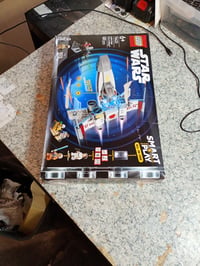 LEGO Star Wars 75423 Lukov Red Five X-Wing interaktívna stavebnica so Smart Brick technológiou, 581 dielikov, od 6 rokov, rozbalený tovar (outlet) 2