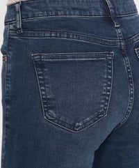 Topshop Jamie Női Jeans Sötétkék Színben W26L30 Méret 2