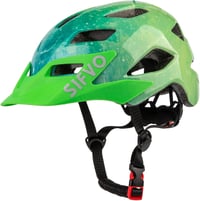 SIFVO Gyermek Kerékpáros Sisak Fiúknak és Lányoknak 50-57 cm, Levehető Napellenzővel, Multisport Védősisak 5-14 Éveseknek 1