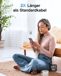 Zinooy 20W USB-C Gyorstöltő 2 Portos, Kompakt Fali Adapter iPhone 16/16 Pro/15/15 Pro Készülékekhez, Univerzális USB Töltő Apple Eszközökhöz 2