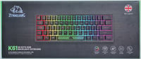 Redragon Mini 60% RGB Gamer Billentyűzet, Zöld-Fehér, QWERTY, PC/Mac 10
