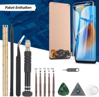 RongZy OPPO A74 4G LCD Kijelző és Érintőképernyő Csere Készlet - Fekete Színű Digitalizáló Panel Szerszámokkal Telefonjavításhoz 7
