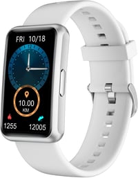 HUAKUA Okosóra Lépésszámlálóval - Nagy Kijelzős, Vízálló Fitnesz Tracker, App Nélkül 1