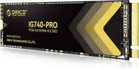 ORICO IG740PRO 2TB M.2 NVMe SSD PCIe 4.0 - 7450 MB/s Sebesség, TLC 3D NAND, Hűtőbordával - Ipari és Otthoni Használatra, Laptop, PC, PS5 Kom 1