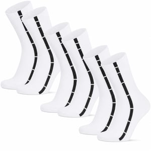 Turistické ponožky z merino vlny DANISH ENDURANCE, unisex, 3 páry – tmavosivé – veľkosť 43–47