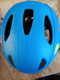 Detská cyklistická prilba uvex OYO Style - Dino Blue matná - 50-54 cm — poškriabaný, zvlnený povrch prilby (stav: pozri 2. obrázok) 2