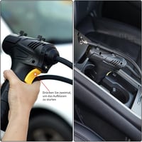 Hordozható elektromos légpumpa 2400 mAh akkuval - matracokhoz, úszógumikhoz 7