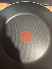 Tigaie Tefal Easy Cook & Clean 24 cm, înveliș antiaderent din titan, indicator de temperatură Thermo-Signal, aluminiu, negru, fabricată în Franța, B5550433 4