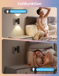 Aigostar 6.5W GU10 Alexa okosizzó, Bluetooth Mesh, 555LM, állítható színhőmérséklet, 6 db szett távirányítóval 8