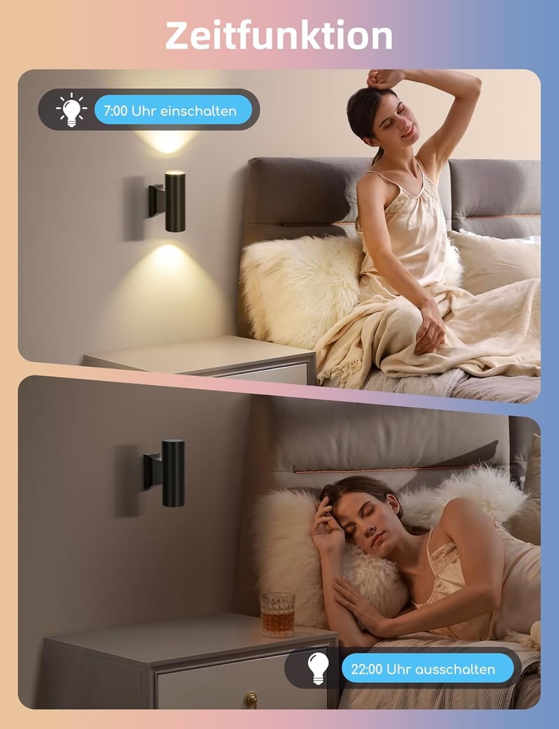 Aigostar 6.5W GU10 Alexa okosizzó, Bluetooth Mesh, 555LM, állítható színhőmérséklet, 6 db szett távirányítóval