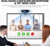 Webkamera HD 1080P Mikrofonnal és Fedéllel - Streameléshez, Játékhoz 4