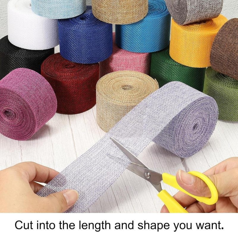 Kék Leinen Szalag 2" x 11 Yard - DIY Csomagolóanyag