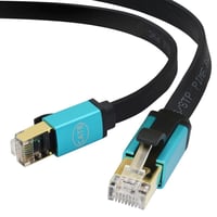 Cat8 Ethernet kábel 2m - Szupergyors RJ45 hálózati vezeték aranyozott csatlakozóval 1