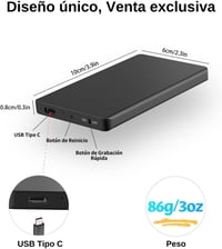 Vivaniir 128GB Hangrögzítő 350 Órás Felvétel Zajszűrés Aktiválás 11