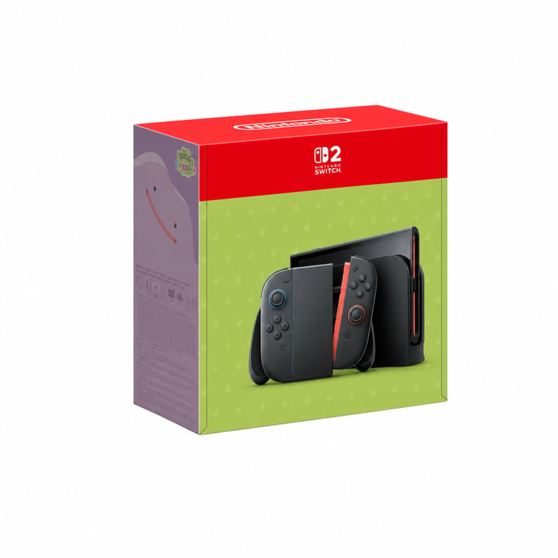 Nintendo Switch 2 konzol + Pokémon kiegészítő letölthető tartalom csomag - Játék nélkül, újszerű állapot (állapot: lásd a 2. képet)