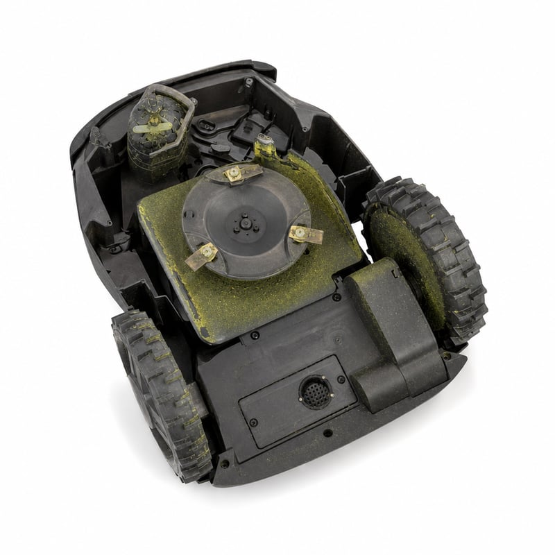 WORX Landroid Vision WR304E 2WD Robotfűnyíró határkábel nélkül 400 m² területre VSLAM+ RTK Cloud navigációval, akadályfelismeréssel – használt
