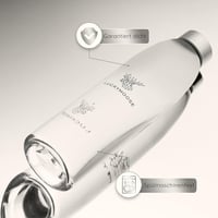 Luckymoose Nagy Űrtartalmú Üvegpalack 675 ml - Stílusos Ivópalack 5