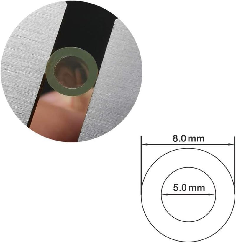SWNKDG 5x8mm-es TPU Üzemanyag és Légszívó Cső, 4m