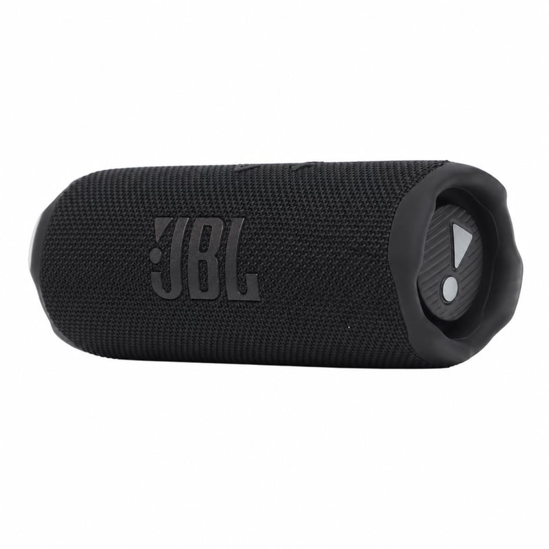 JBL Flip 7 prijenosni Bluetooth zvučnik crni IP68 vodootporan Auracast AI — neispravan, djelomično radi: tihi bas (stanje: vidi 2. sliku)